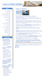 Mobile Screenshot of corecontrolpilates.com